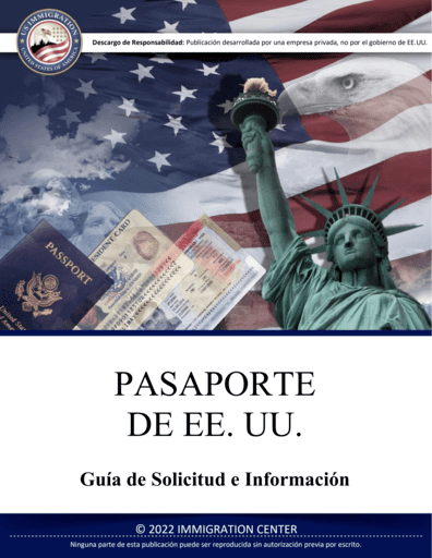 Guía de Solicitud del Pasaporte de los . - INMIGRACION USA